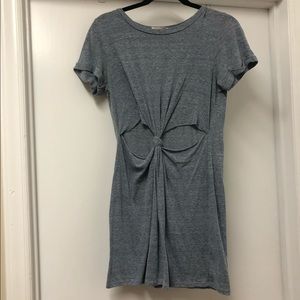 Blue/Gray Urban Outfitters T-Shirt Dress
